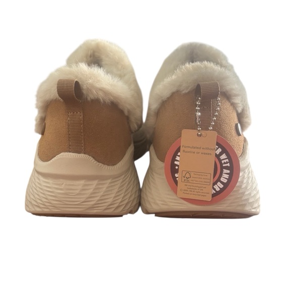 Skechers Cushioning Elite 2.0 Snowy Summit Chestnut Faux Fur Slip-On Shoes 8.5 - Picture 9 of 13
